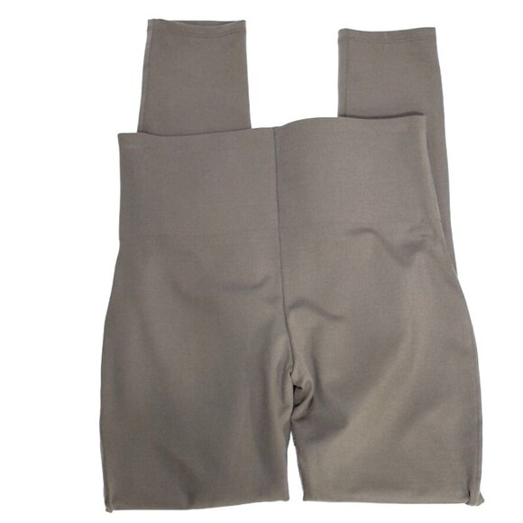 SPANX High-Waisted Shaping Leggings - Seamless Compression Shale Brown Size M - Picture 1 of 9